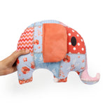 Load image into Gallery viewer, Pack of 2 Addorable Cuddly and Perfect Plush Cute Shaped Cushion for all ages - Red Elephant