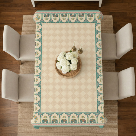 60x90 Inches (Fits 6–8 Seater),Gajraj