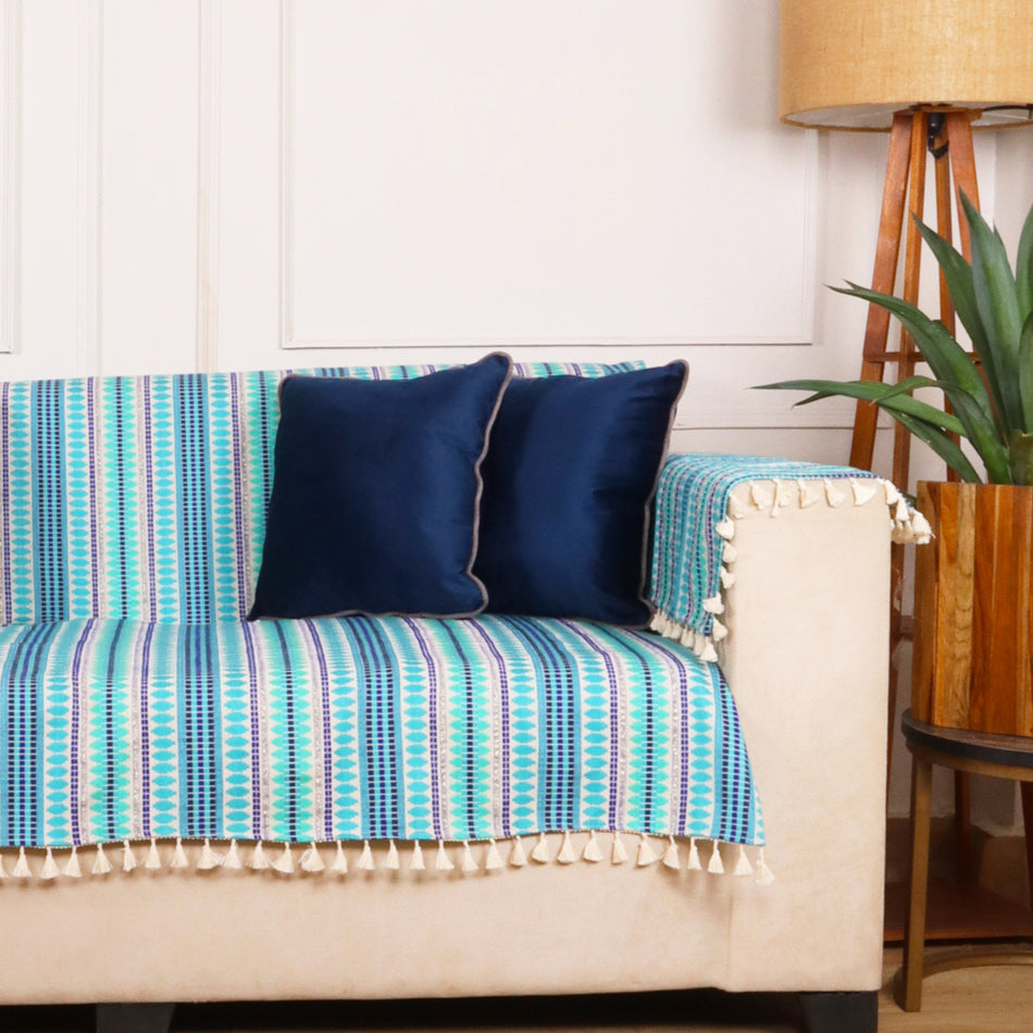 Acrylic Woven Sofa Cover Set – 1, 2 & 3 Seater