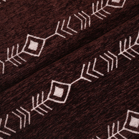 2+3 Sofa Cover with Arm rest Cover,Brown Arrow