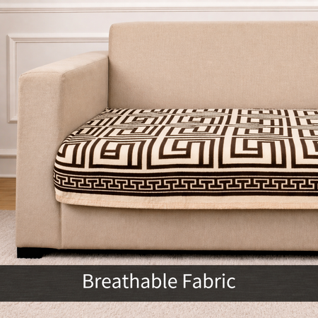2 Seater Half (48x30 Inch),Light Brown