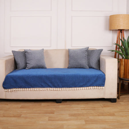 1 Seater Half (24x30 Inch),Blue
