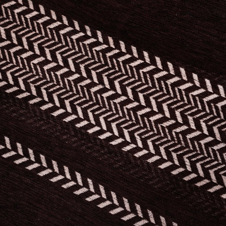 2+3 Sofa Cover with Arm rest Cover,Brown Stripe