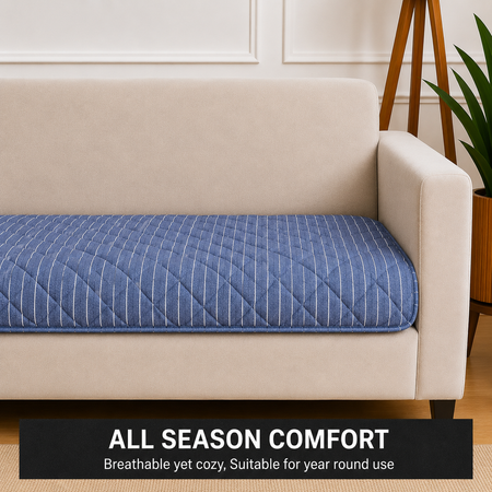 2 Seater (48x30 Inch),Oxford Blue