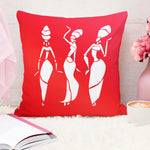Load image into Gallery viewer, Traditional Printed Cotton Canvas Cushion Cover Set of 2