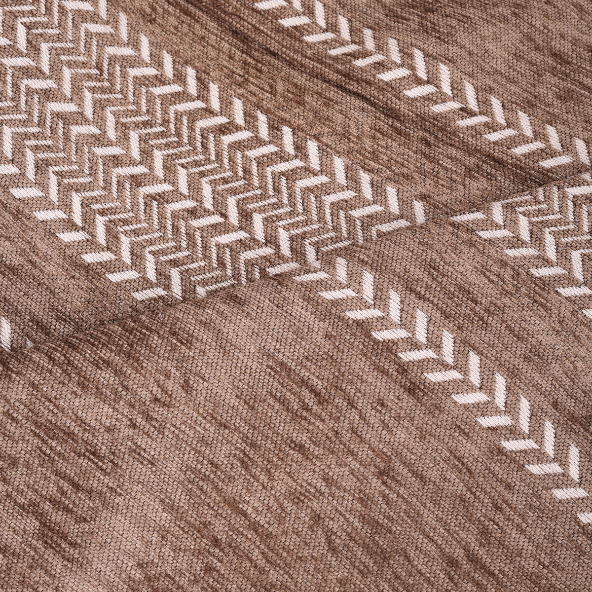 2+3 Sofa Cover with Arm rest Cover,Beige Stripe