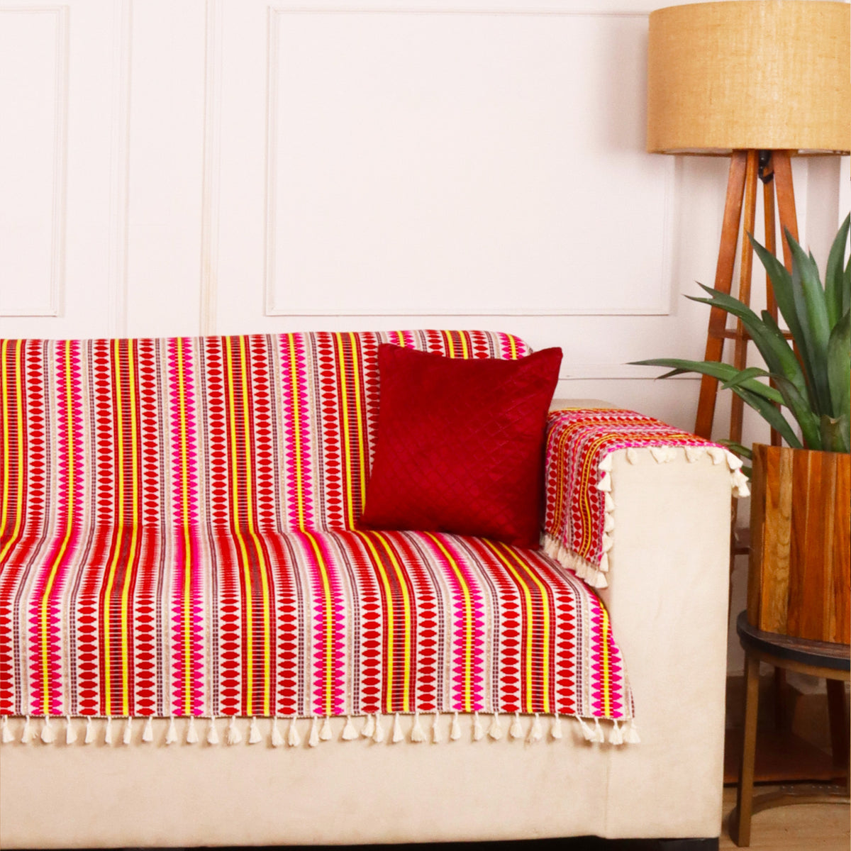 2 Seater Full (48x60 Inch),Red