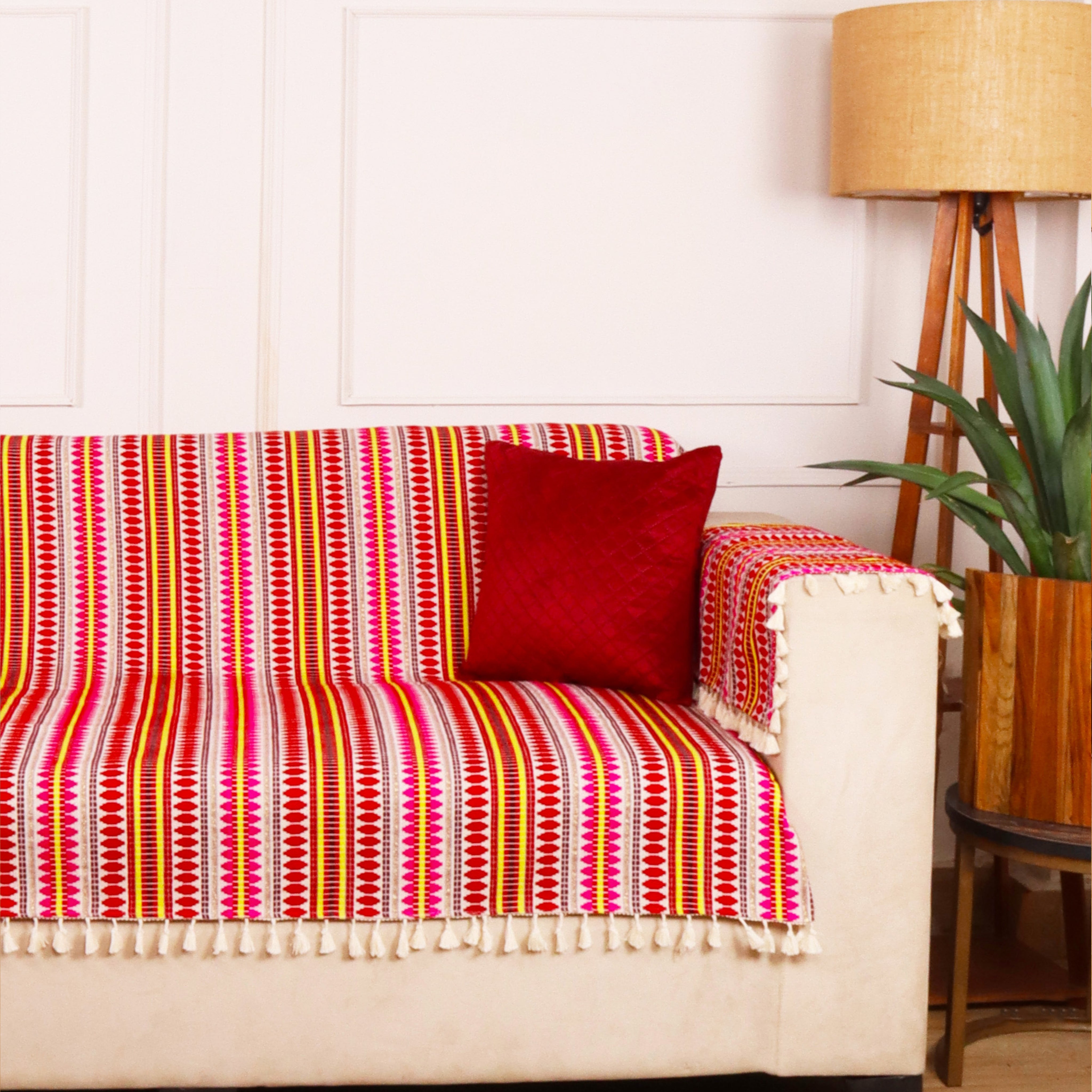 2 Seater Full (48x60 Inch),Red