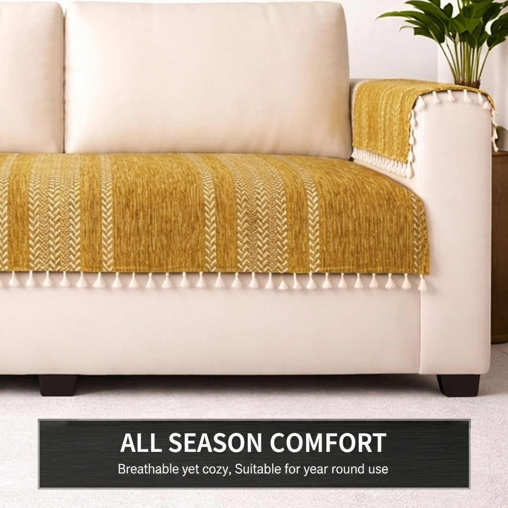 2 Seater Half (48x30 Inch),Yellow