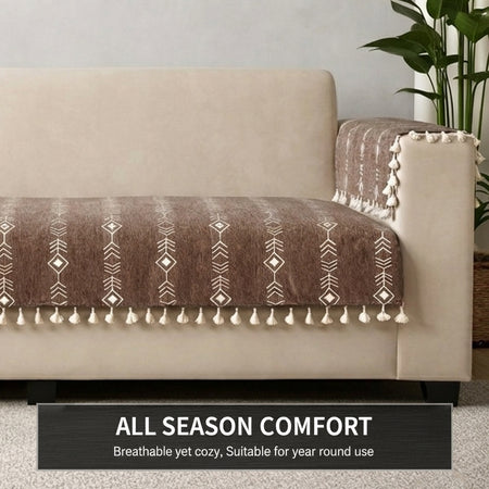 2 Seater Half (48x30 Inch),Beige