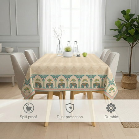 54x78 Inches (Fits 4–6 Seater)