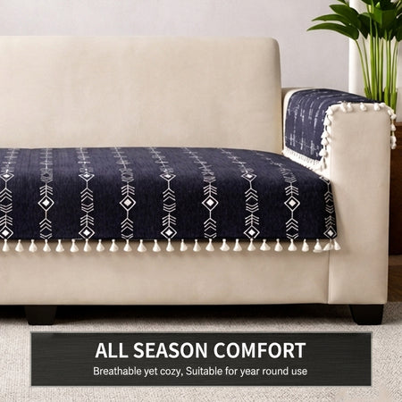 1 Seater Half (24x30 Inch),Black (Arrow)