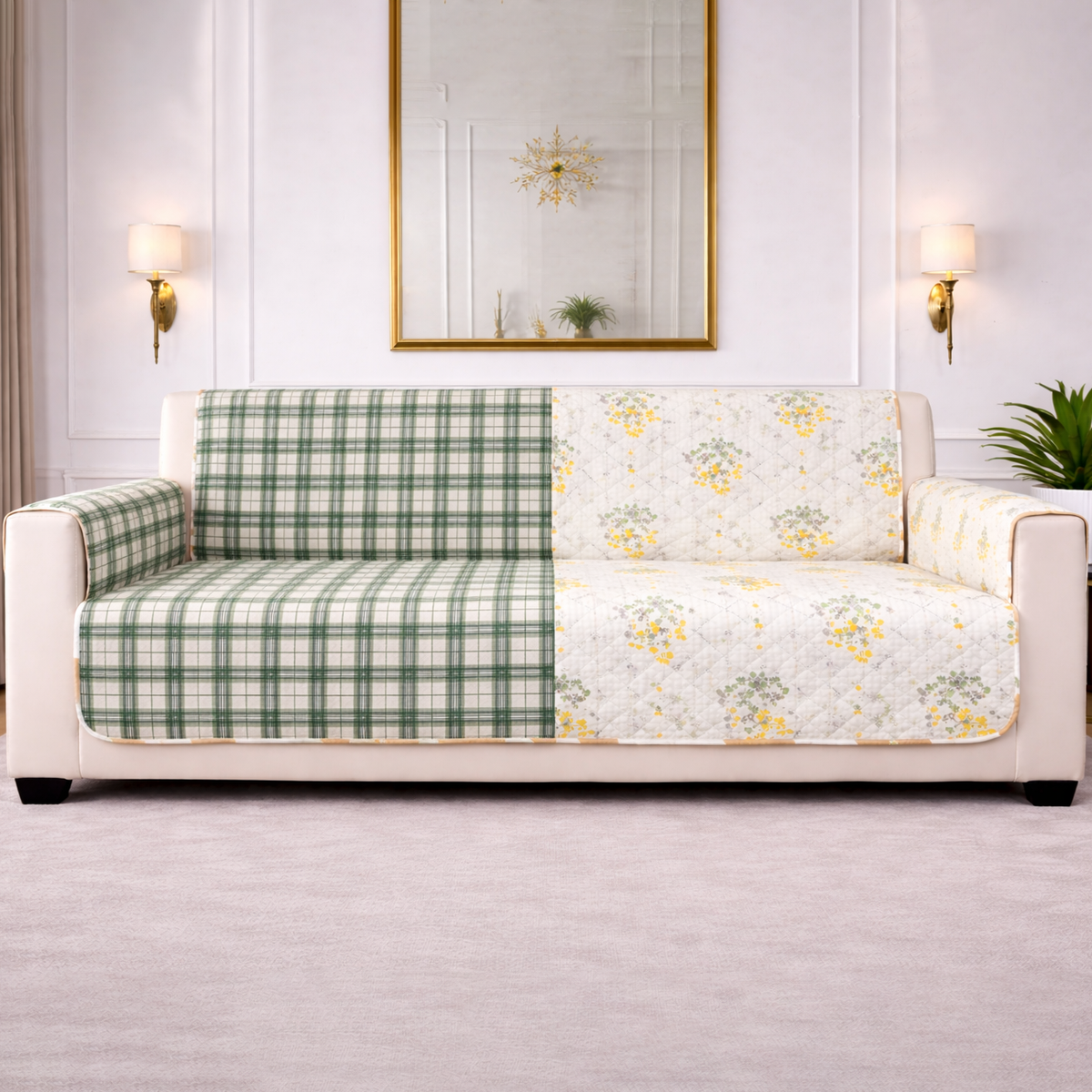 2 Seater (48x60 Inch),White