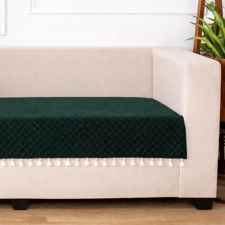 3 Seater + 16x16 Inches (set of 5),Green