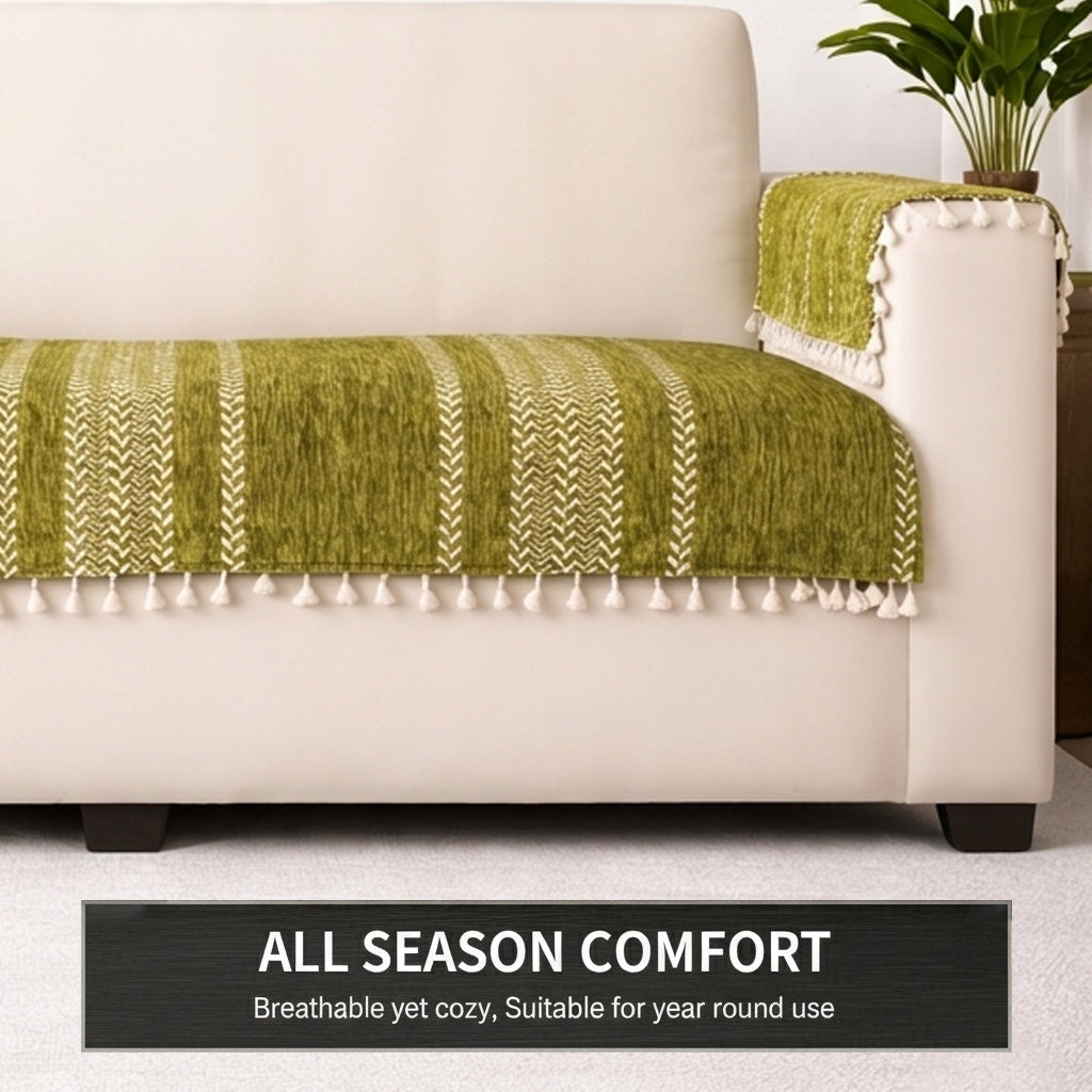 4 Seater Half (96x30 Inch),Green