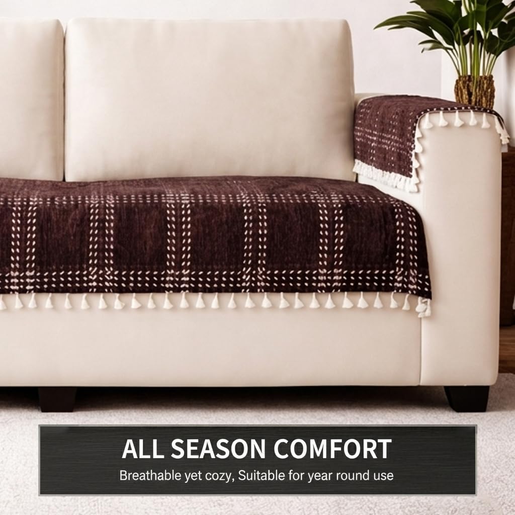3 Seater Half (70x30 Inch),Brown