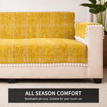 1 Seater Full (24x60 Inch),Yellow