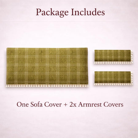 1 Seater Half (24x30 Inch),Green