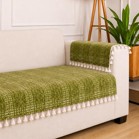 4 Seater Half (96x30 Inch),Green