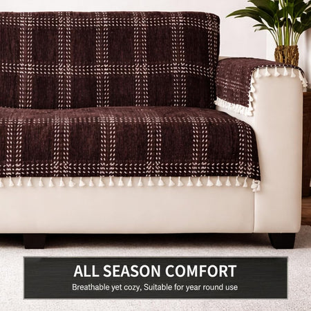 3 Seater Full (70x60 Inch),Brown
