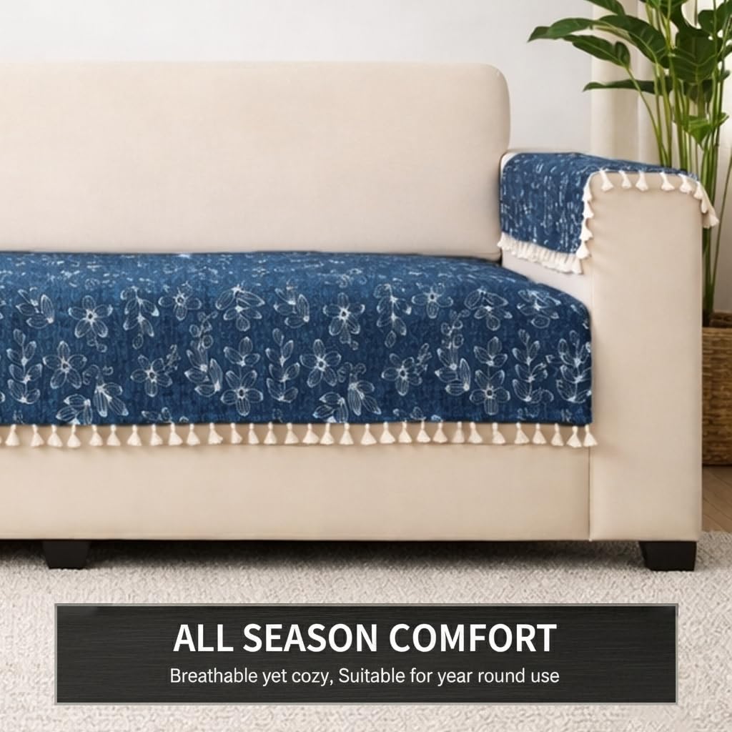 3 Seater Half,Blue