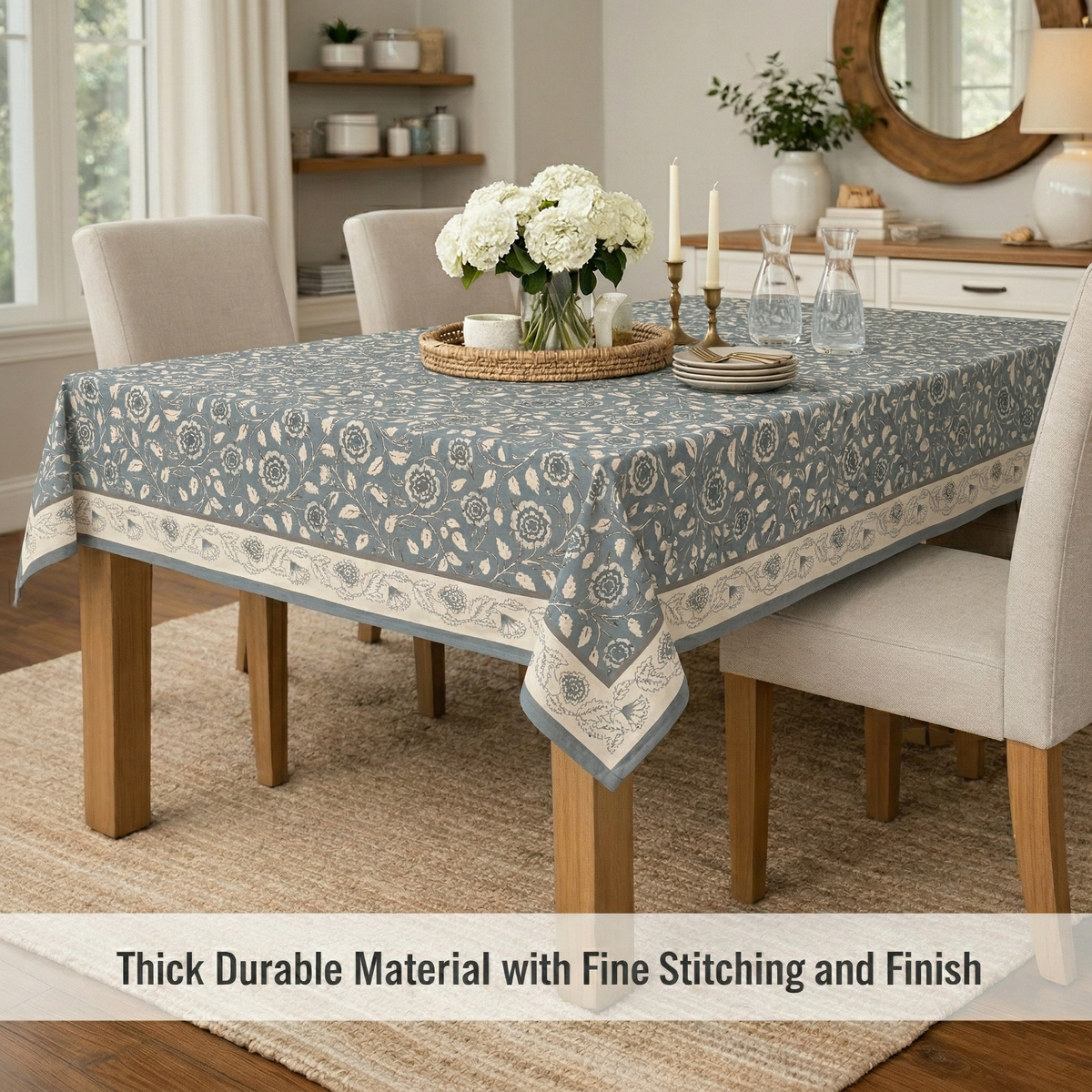 54x78 Inches (Fits 4–6 Seater)