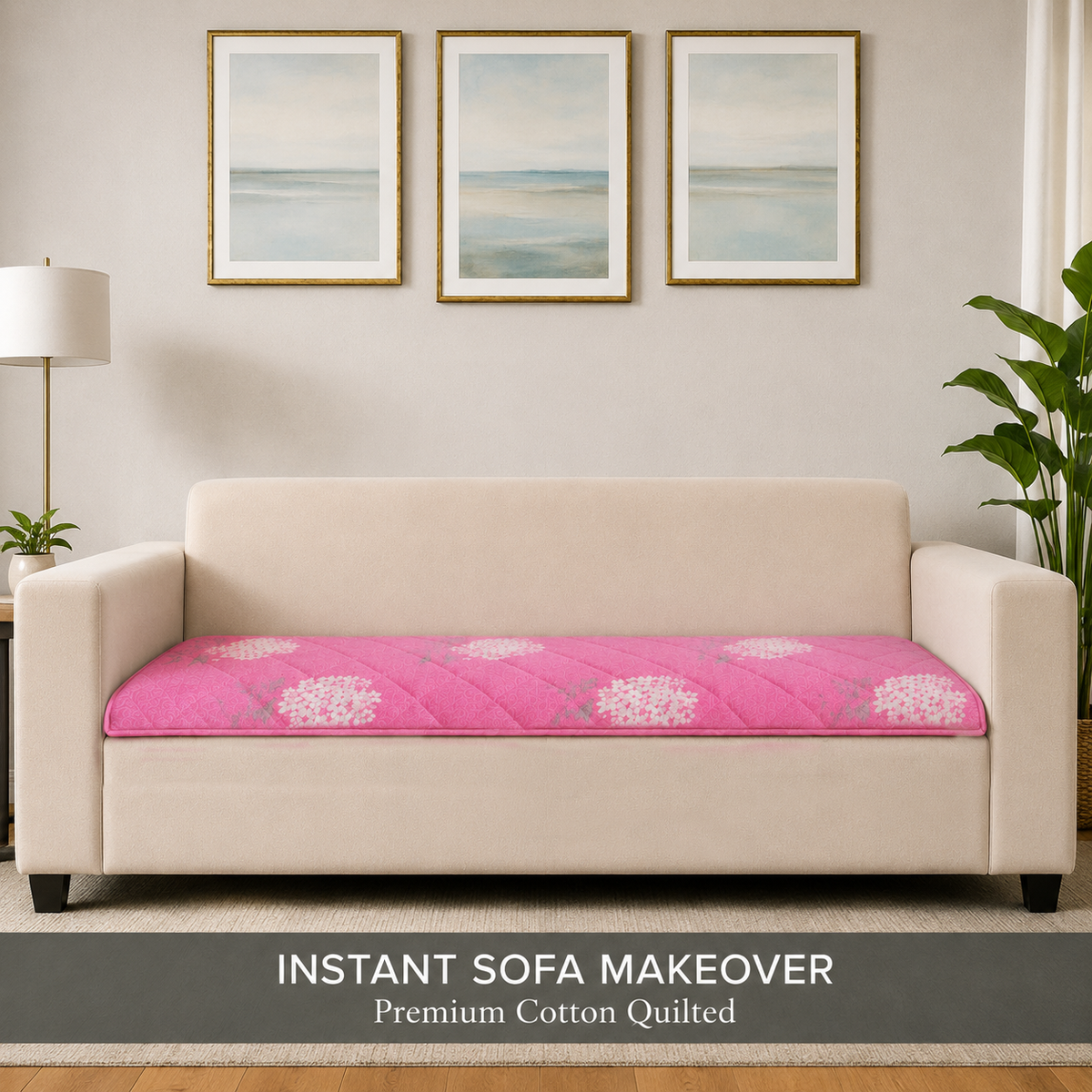 3 Seater (70x30 Inch),Rosewhisper