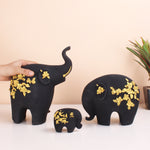 Load image into Gallery viewer, Resin Elephant Family Statue Affectionate Home Decor