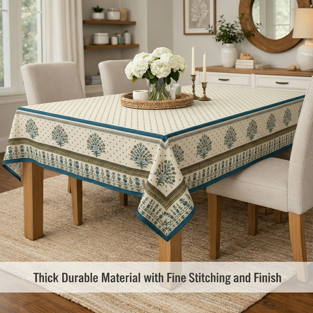 60x90 Inches (Fits 6–8 Seater)