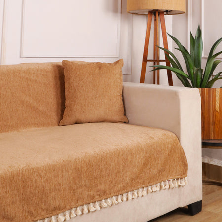 2 Seater Full (48x60 Inch),Dark Beige