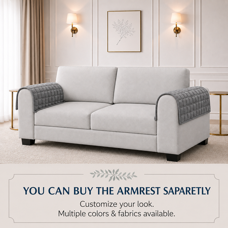 1 Seater Half (24x30 Inch),Grey