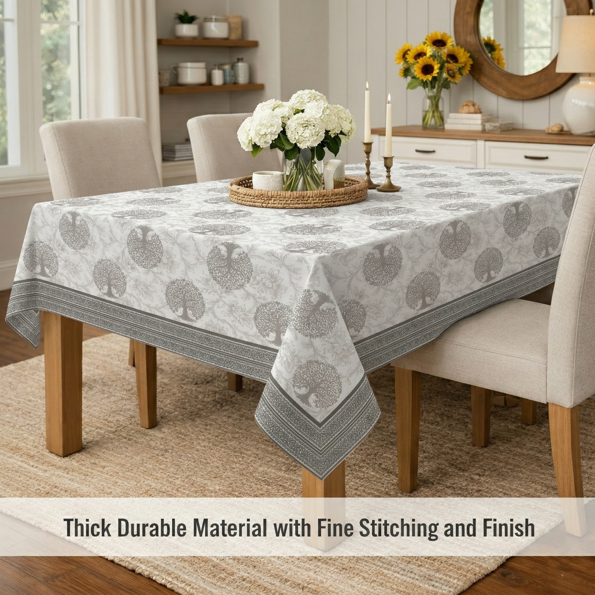 60x90 Inches (Fits 6–8 Seater)