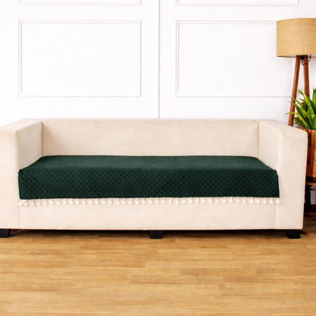 3 Seater + 16x16 Inches (set of 5),Green