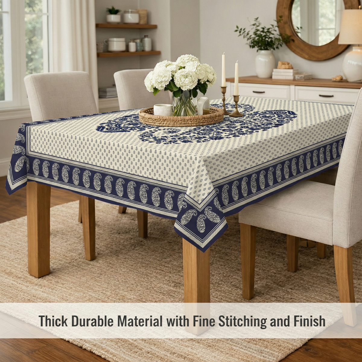 60x90 Inches (Fits 6–8 Seater)