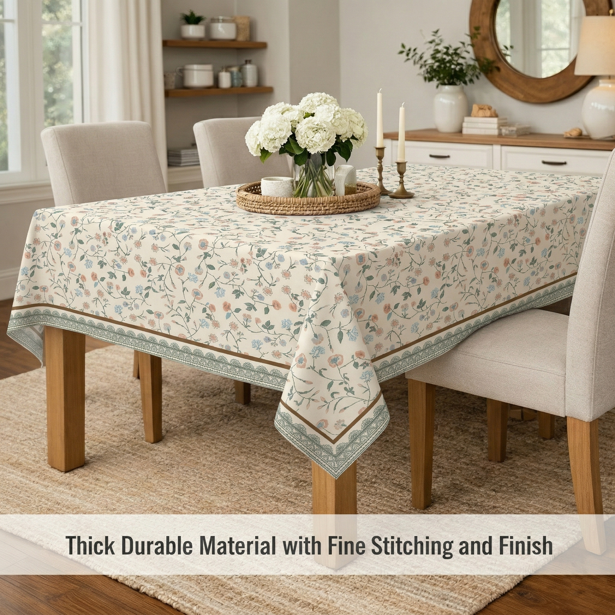 54x78 Inches (Fits 4–6 Seater)