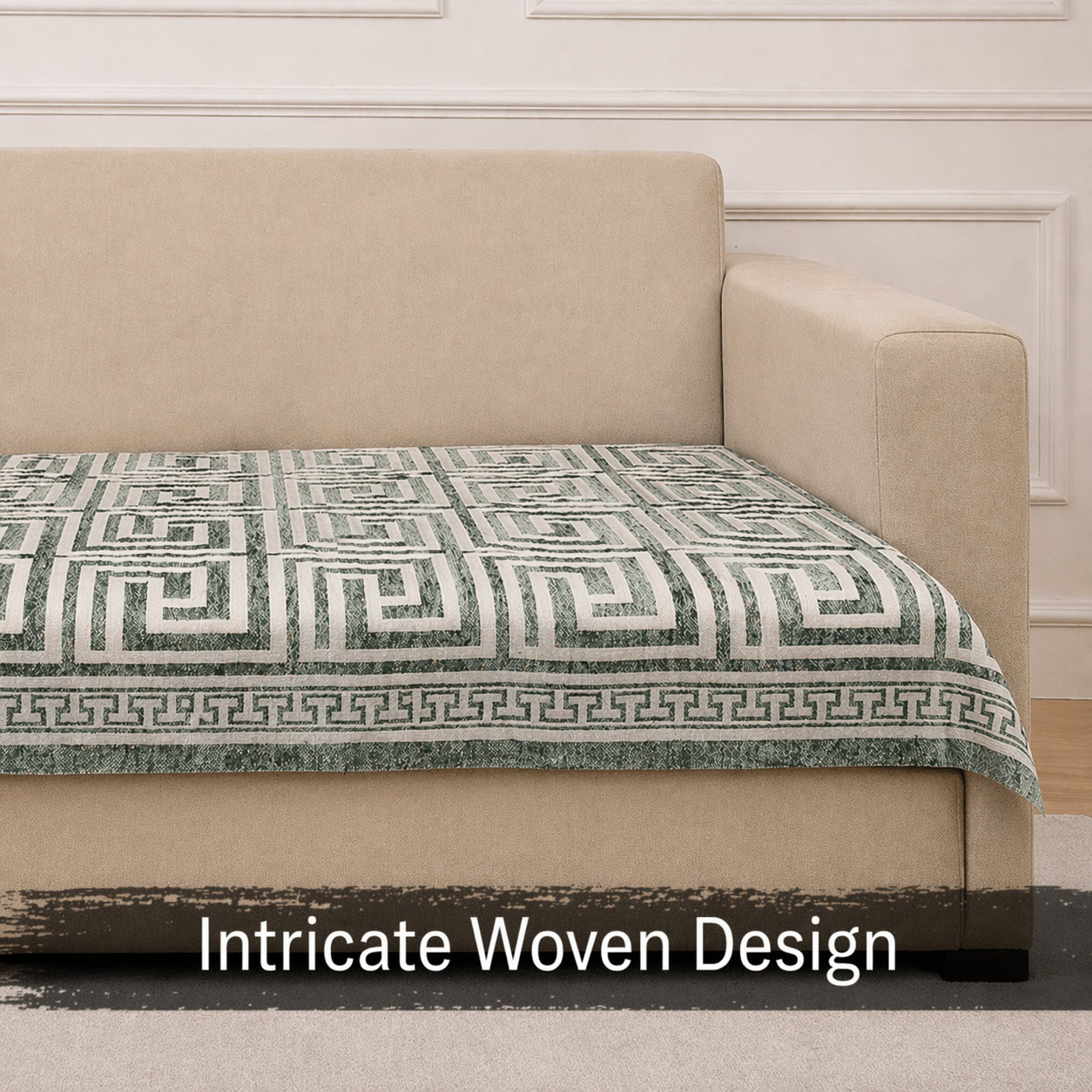 3 Seater Half (70x30 Inch),Green