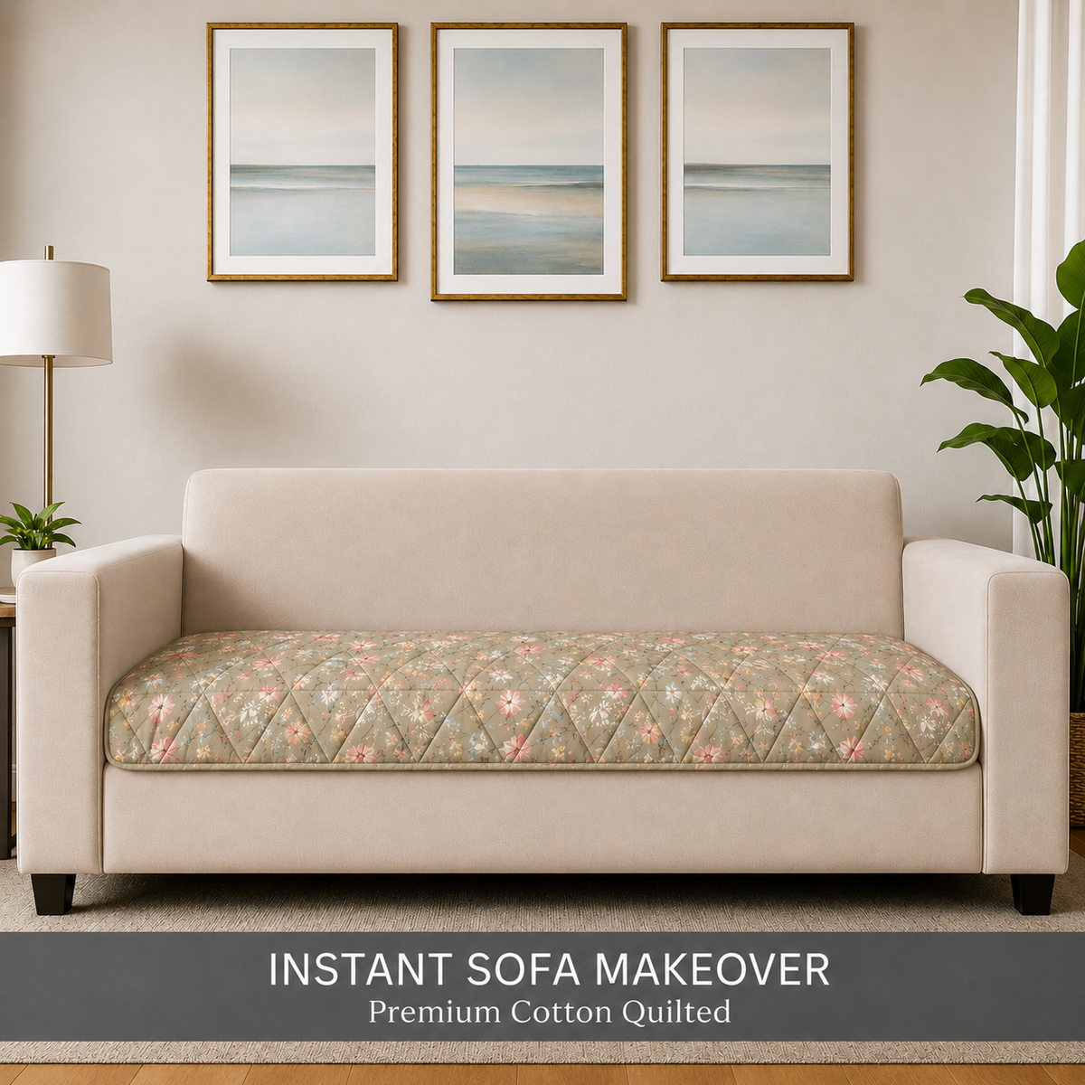1 Seater (24x30 Inch),Linenbloom