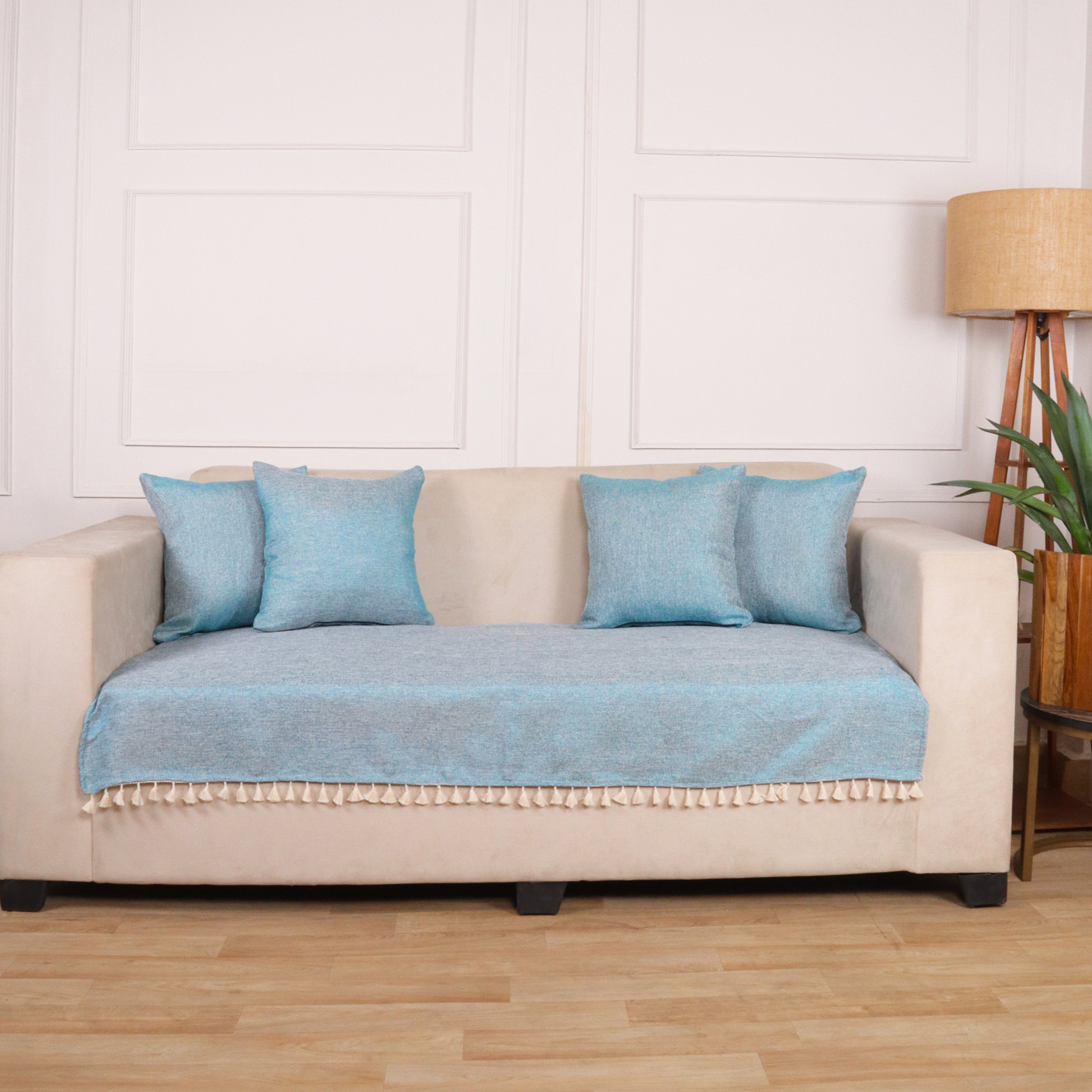 1 Seater Half (24x30 Inch),Turquoise