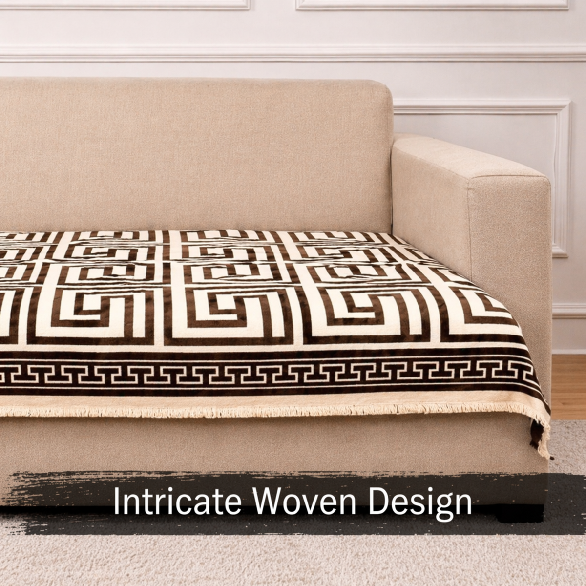 1 Seater Half (24x30 Inch),Light Brown