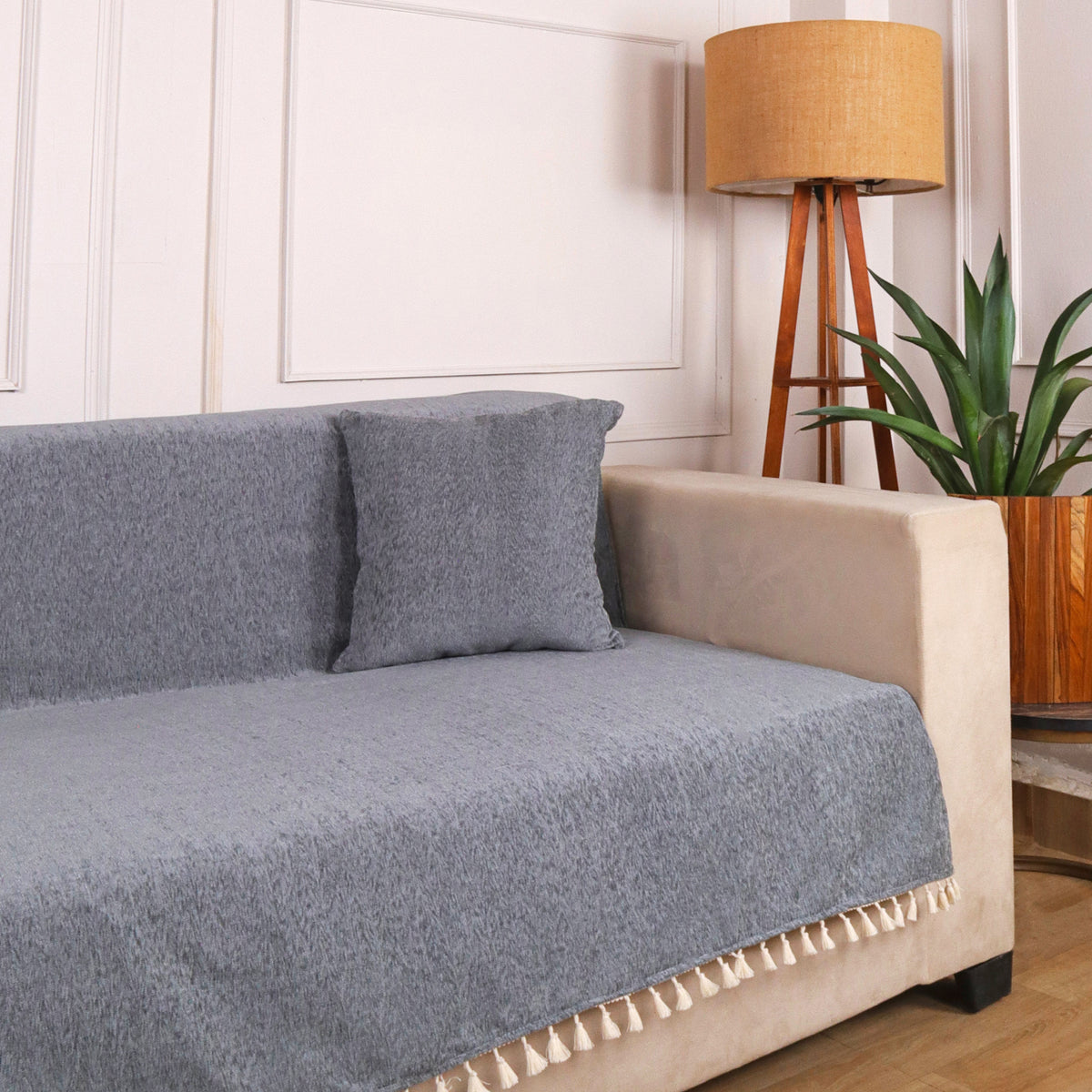 2 Seater Full (48x60 Inch),Light Grey