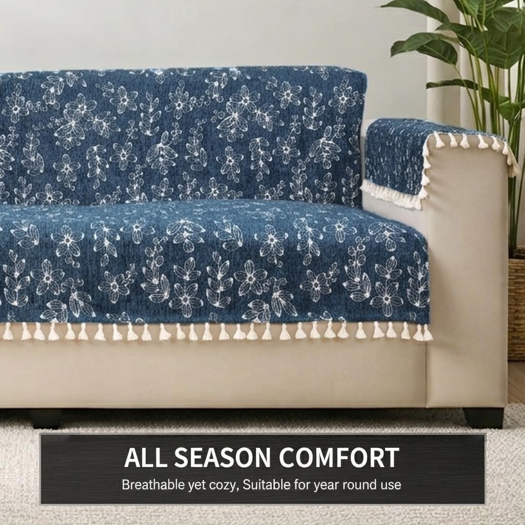 3 Seater Full,Blue
