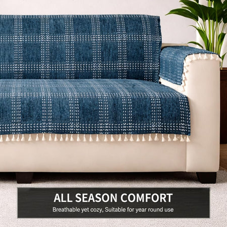 2 Seater Full (48x60 Inch),Blue