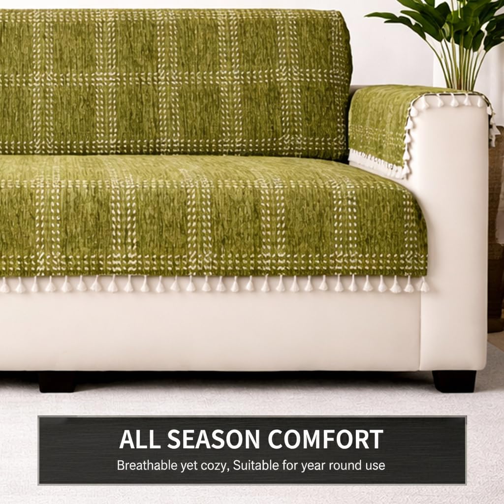 3 Seater Full (70x60 Inch),Green