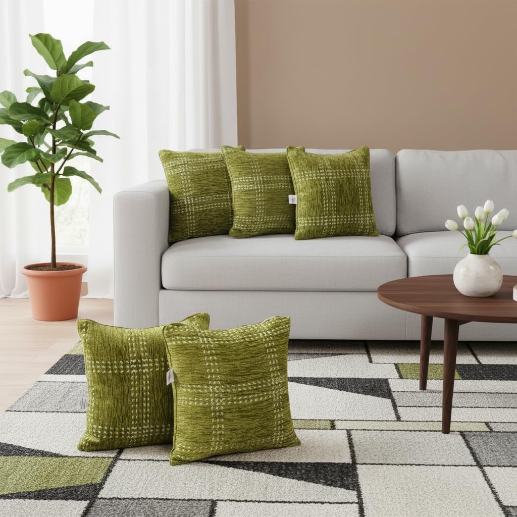 Set of 5 (16x16 inches),Green