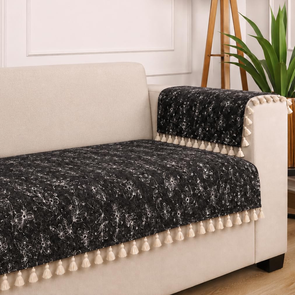 3 Seater Half,Black