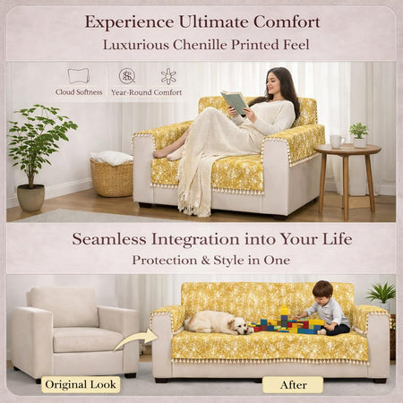 1 Seater Half,Yellow