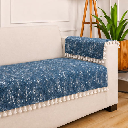 3 Seater Half,Blue