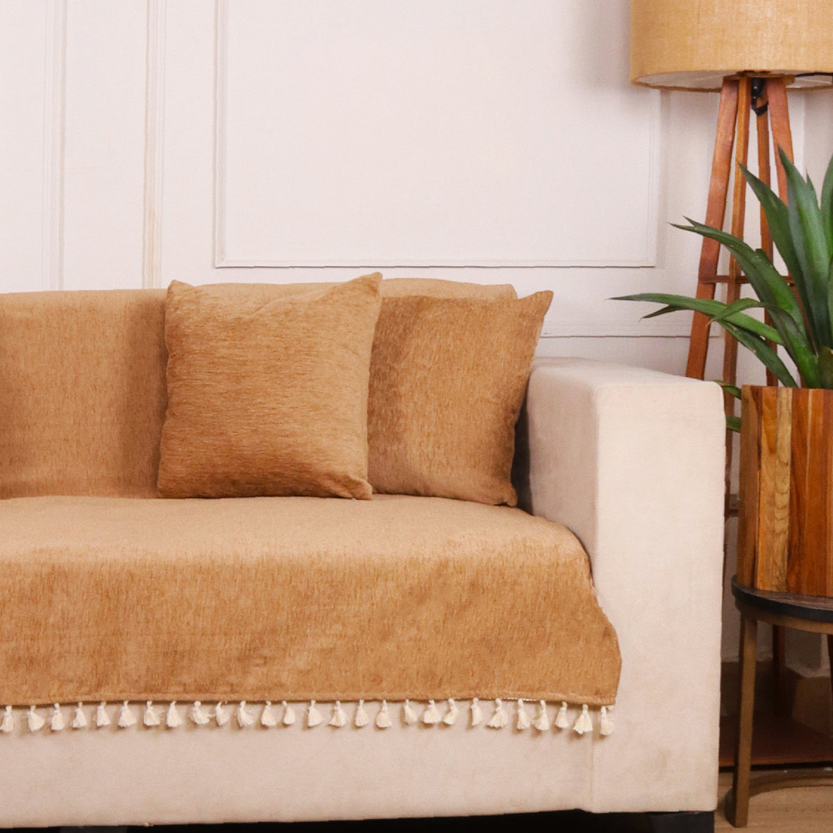 2 Seater Full (48x60 Inch),Dark Beige