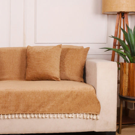 3 Seater Full (70x60 Inch),Dark Beige