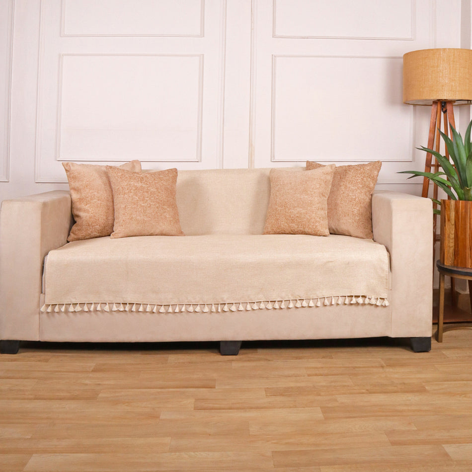 Premium Natural Jute Sofa Cover for 1, 2 and 3 Seater – Durable & Stylish